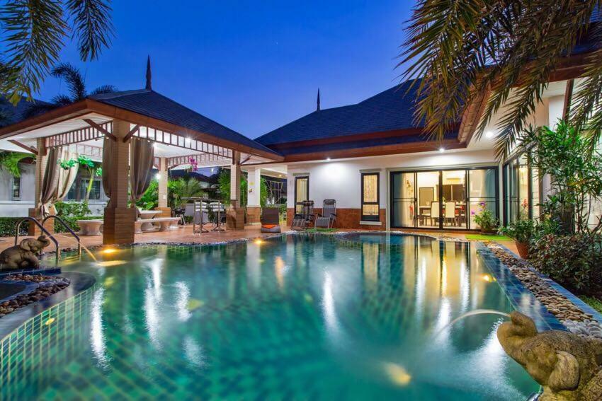 Villa Nataly Na Chom Thian Exteriér fotografie